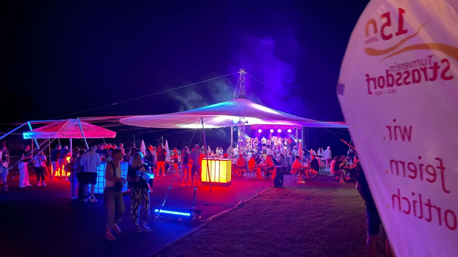 Jubiläumsparty beim TV Straßdorf